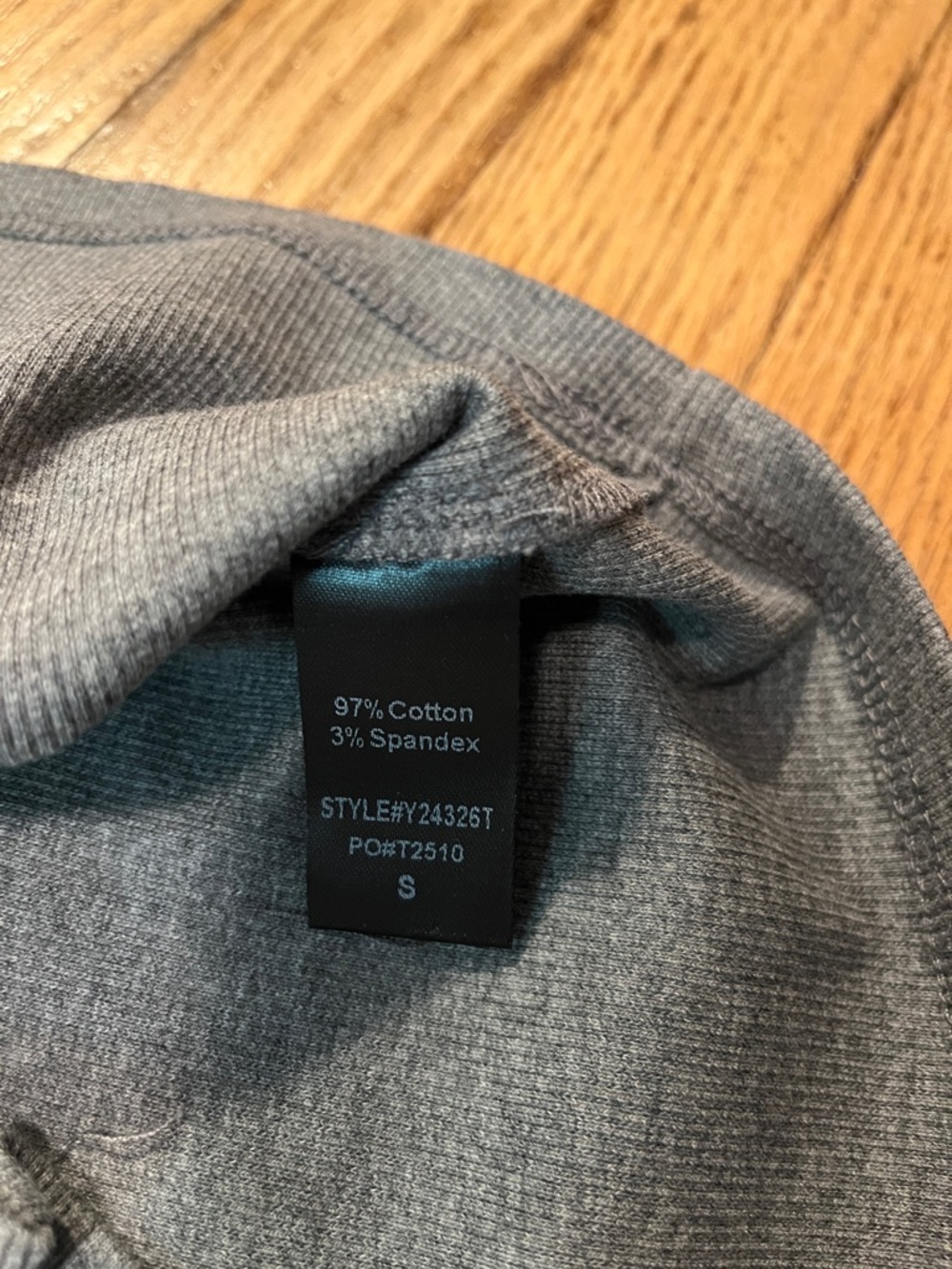 Tuckernuck Foley Rib Racerback Tank - Slate Gray NWT - Picture 6 of 6